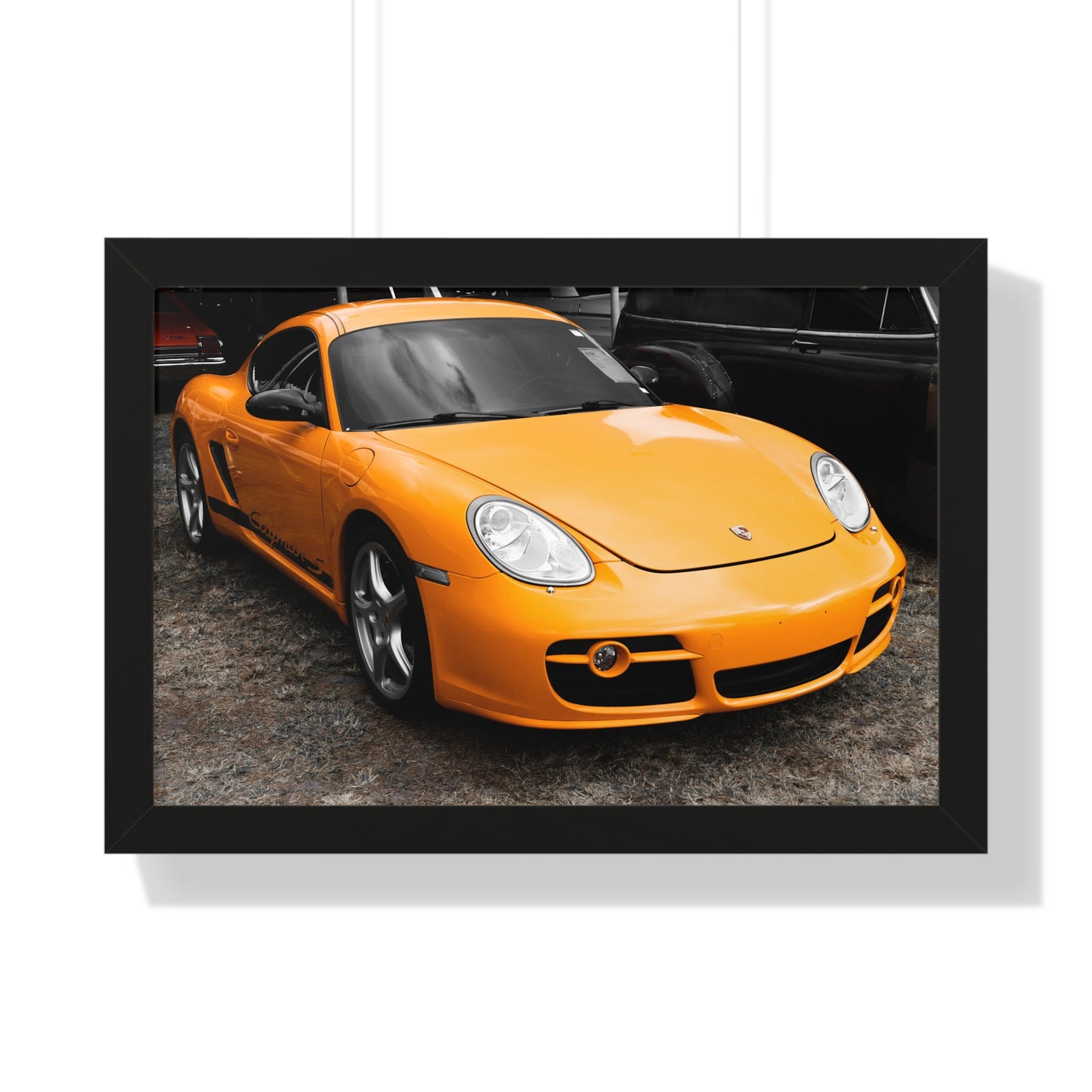 Porsche Cayman Photography Print - Mecum Auto Auction Showcase
