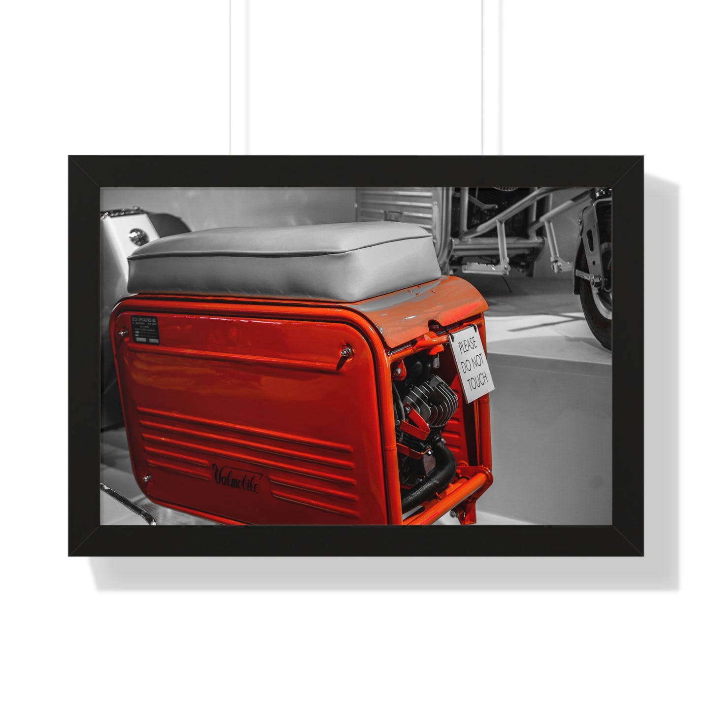 Valmobile at the Barber Vintage Motorsports Museum - Framed Print