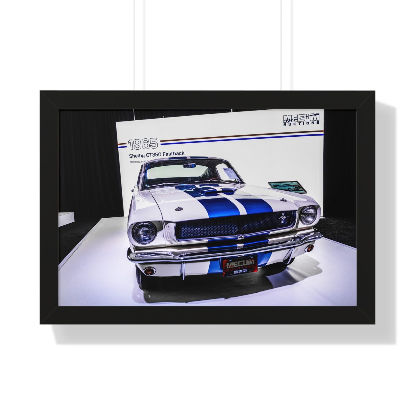 1965 Shelby GT350 Fastback Photography Print - Mecum Auto Auction Showcase