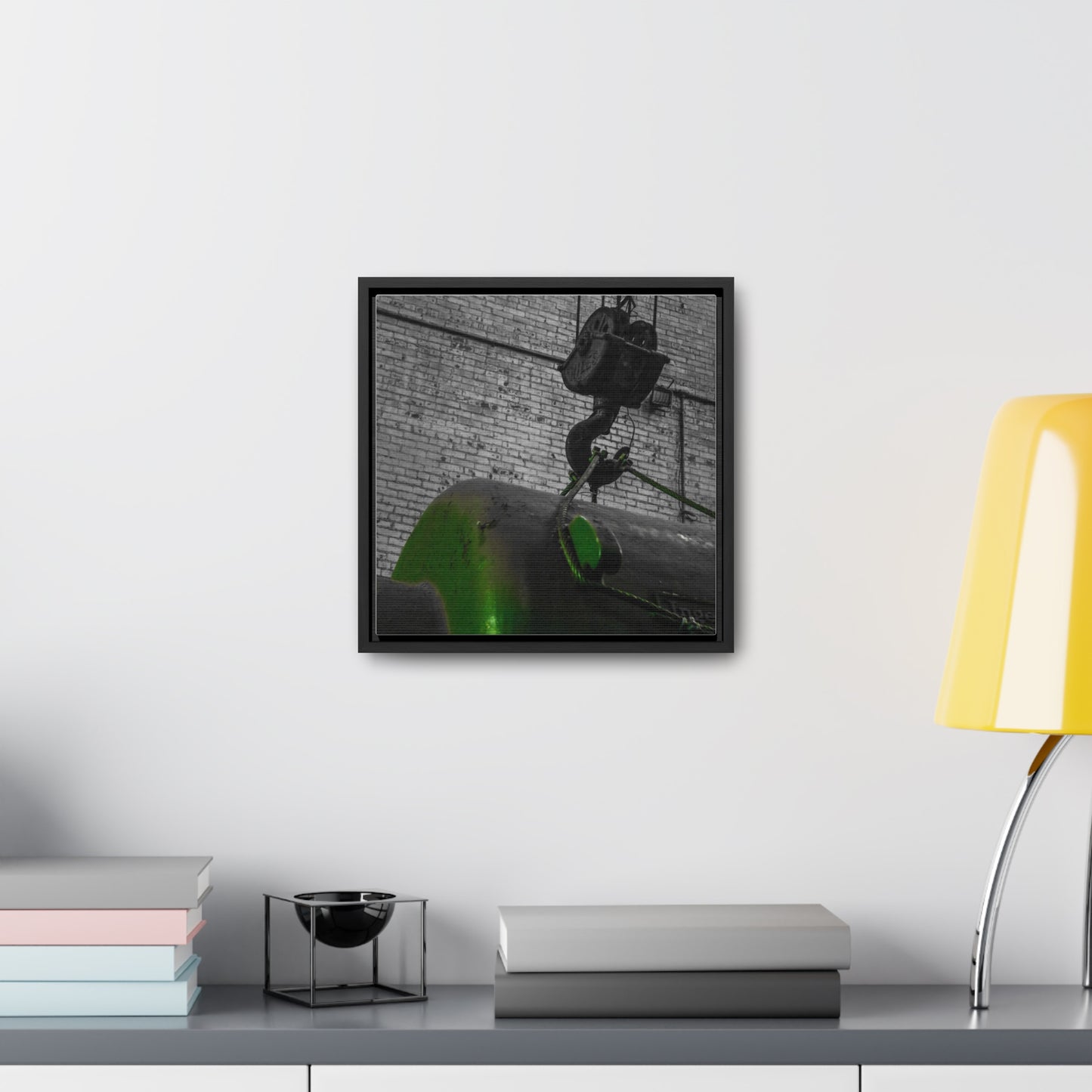 Sloss Furnaces: Echoes of the Past - Abandoned Room - Framed  Photography Print