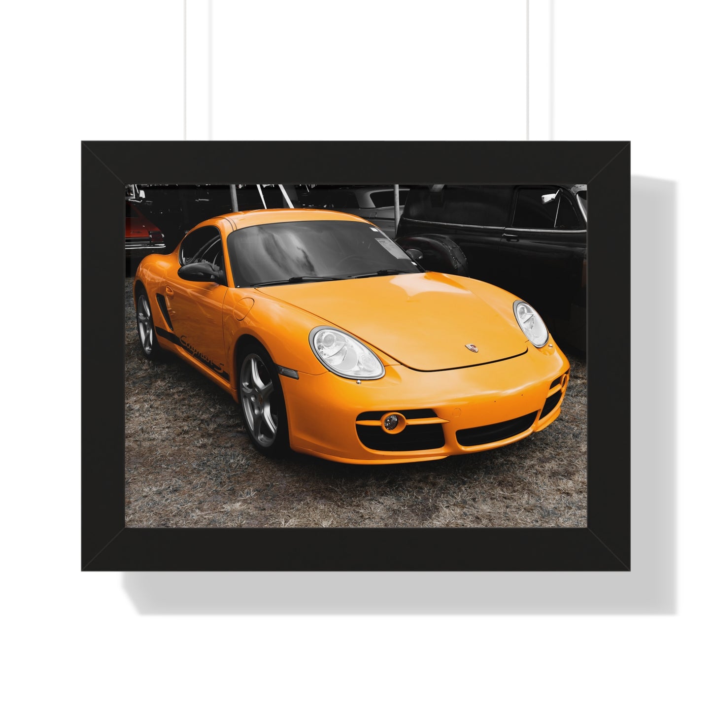 Porsche Cayman Photography Print - Mecum Auto Auction Showcase