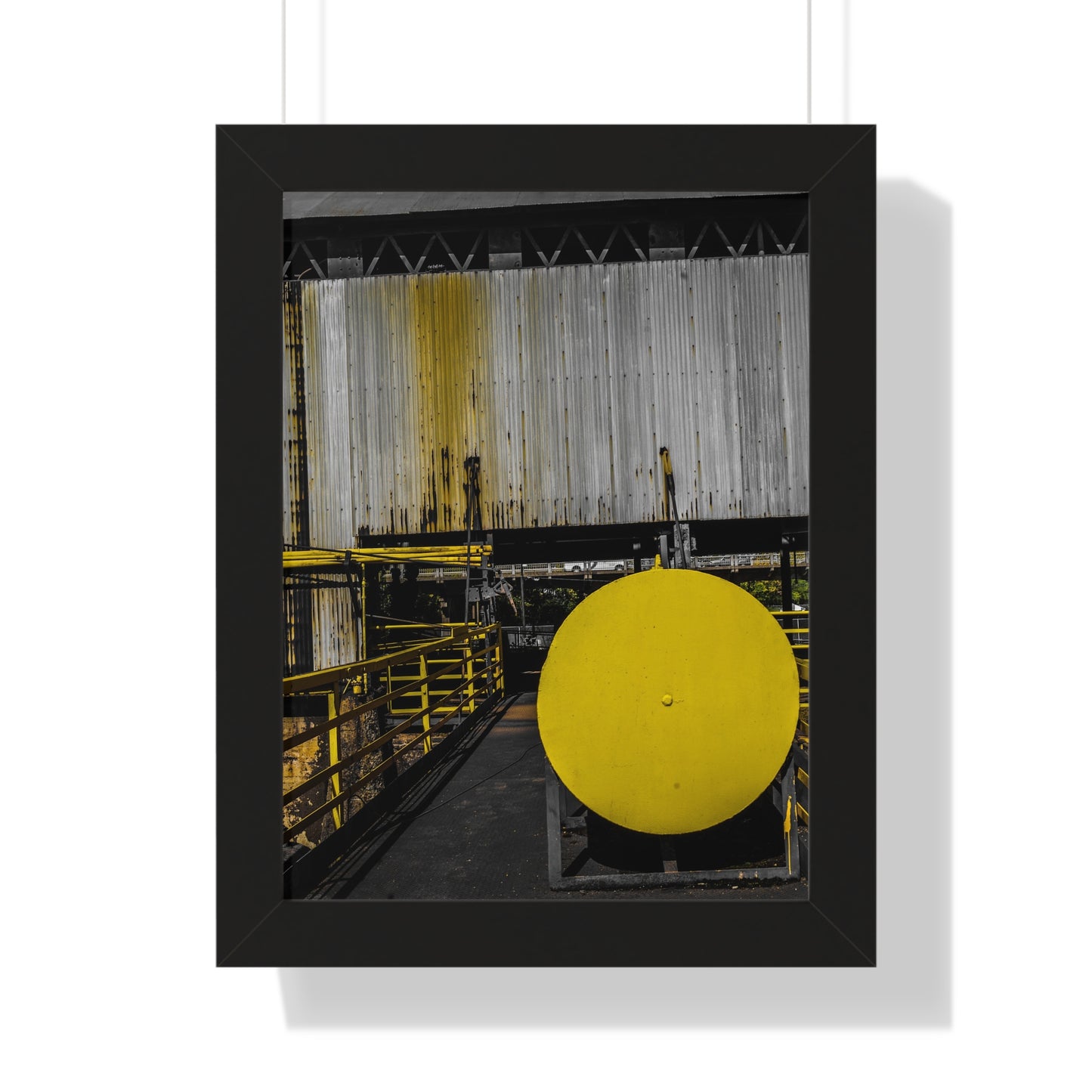 Sloss Furnaces: A Legacy in Iron Factory - Framed Print