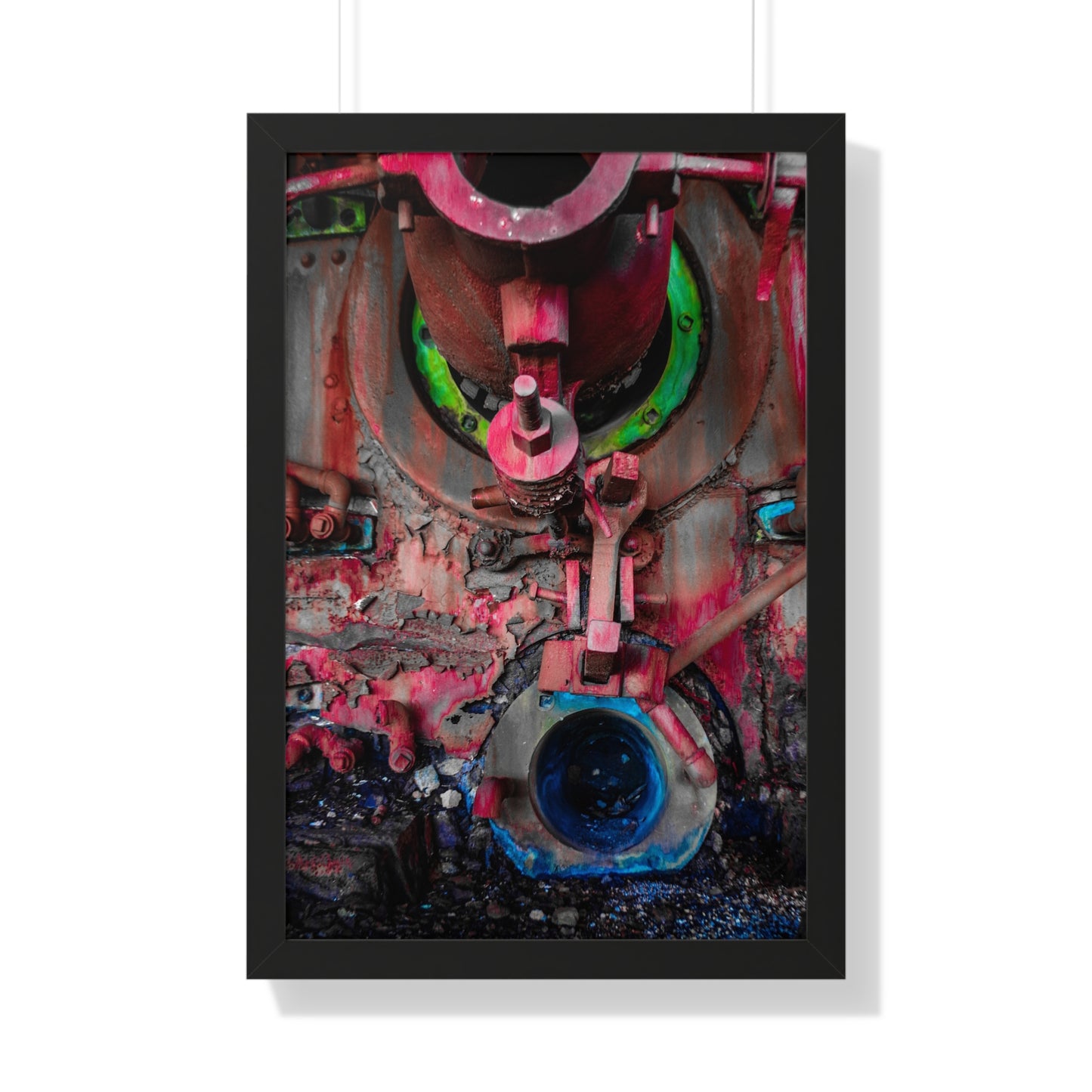 Sloss Furnaces: The Heart of Industry - Framed Print