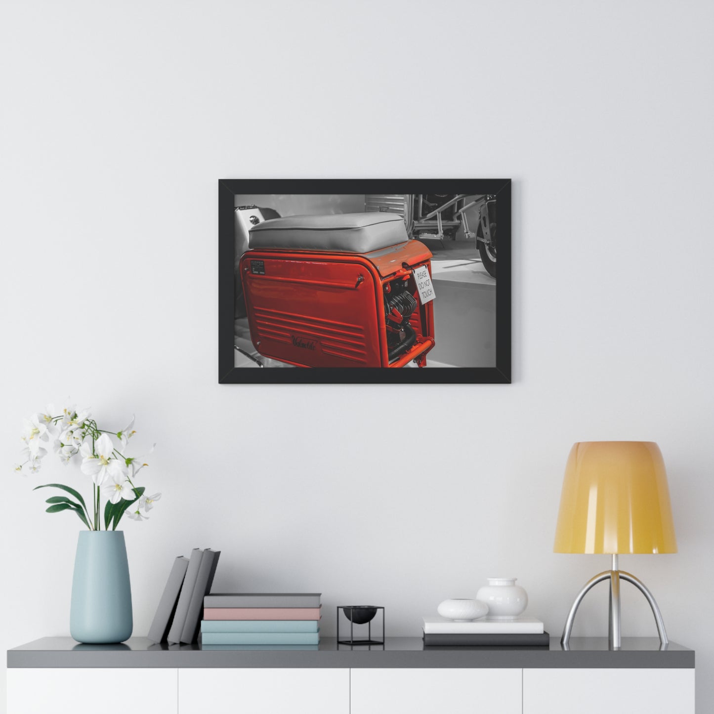 Valmobile at the Barber Vintage Motorsports Museum - Framed Print