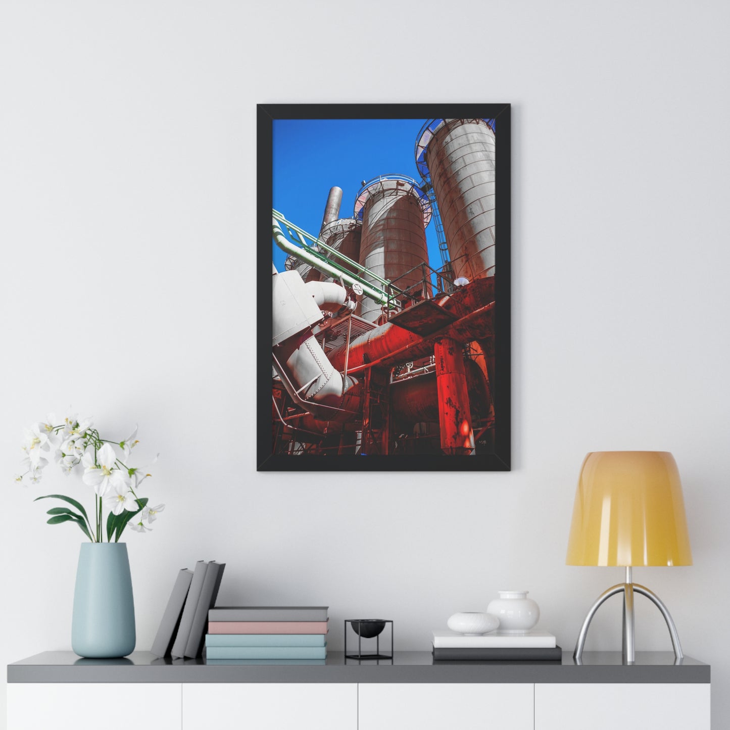 Sloss Furnaces: Industrial Majesty - Framed Print
