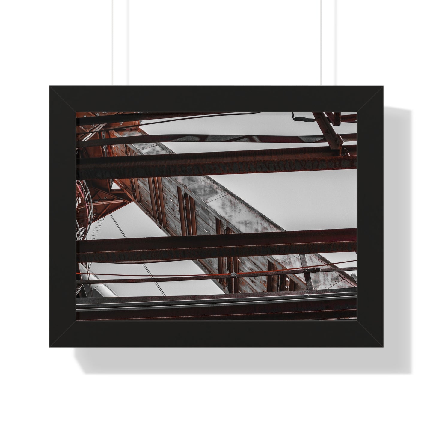 Sloss Furnaces Industrial Landscape - Framed Print