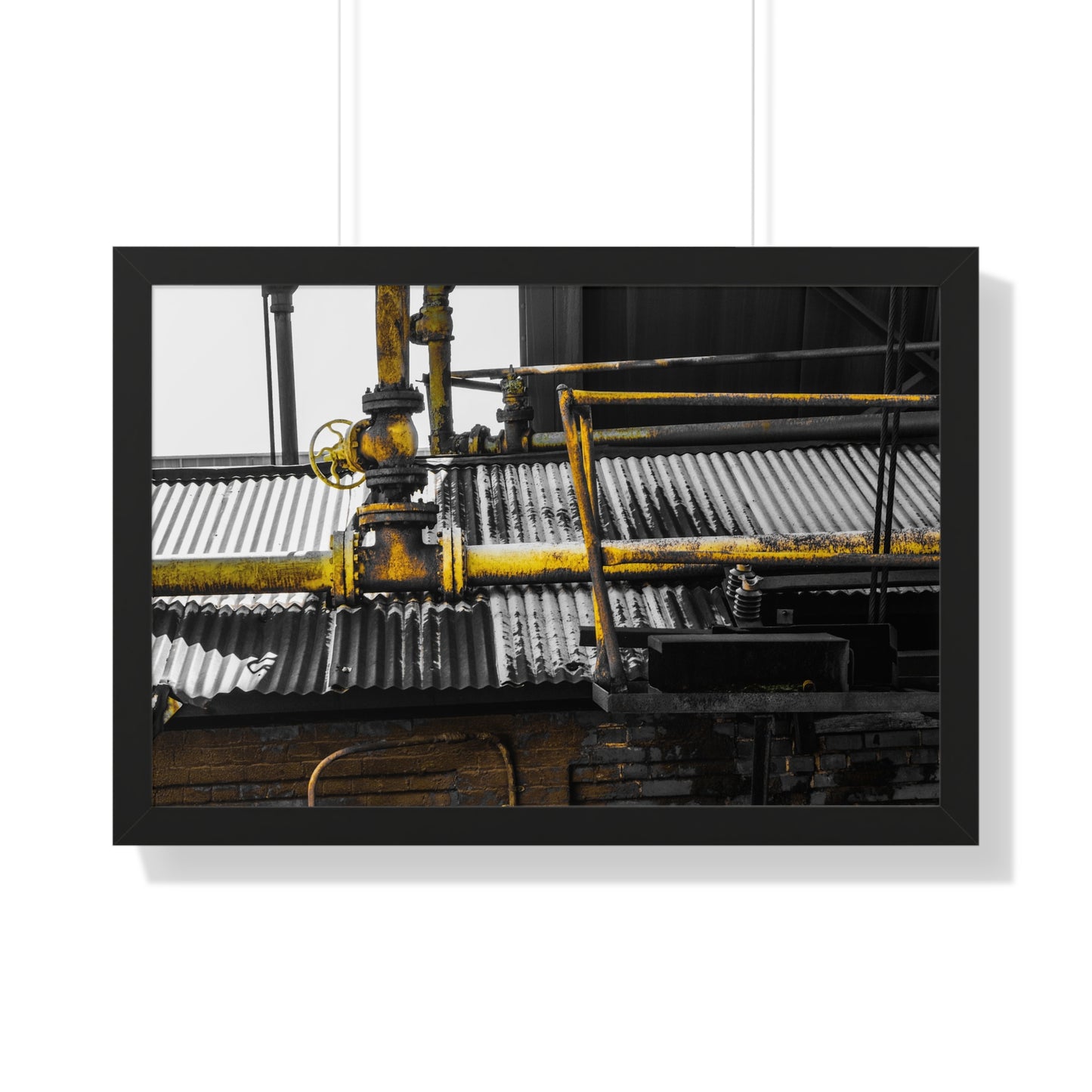 Sloss Furnaces: Heritage of Strength - Framed Print