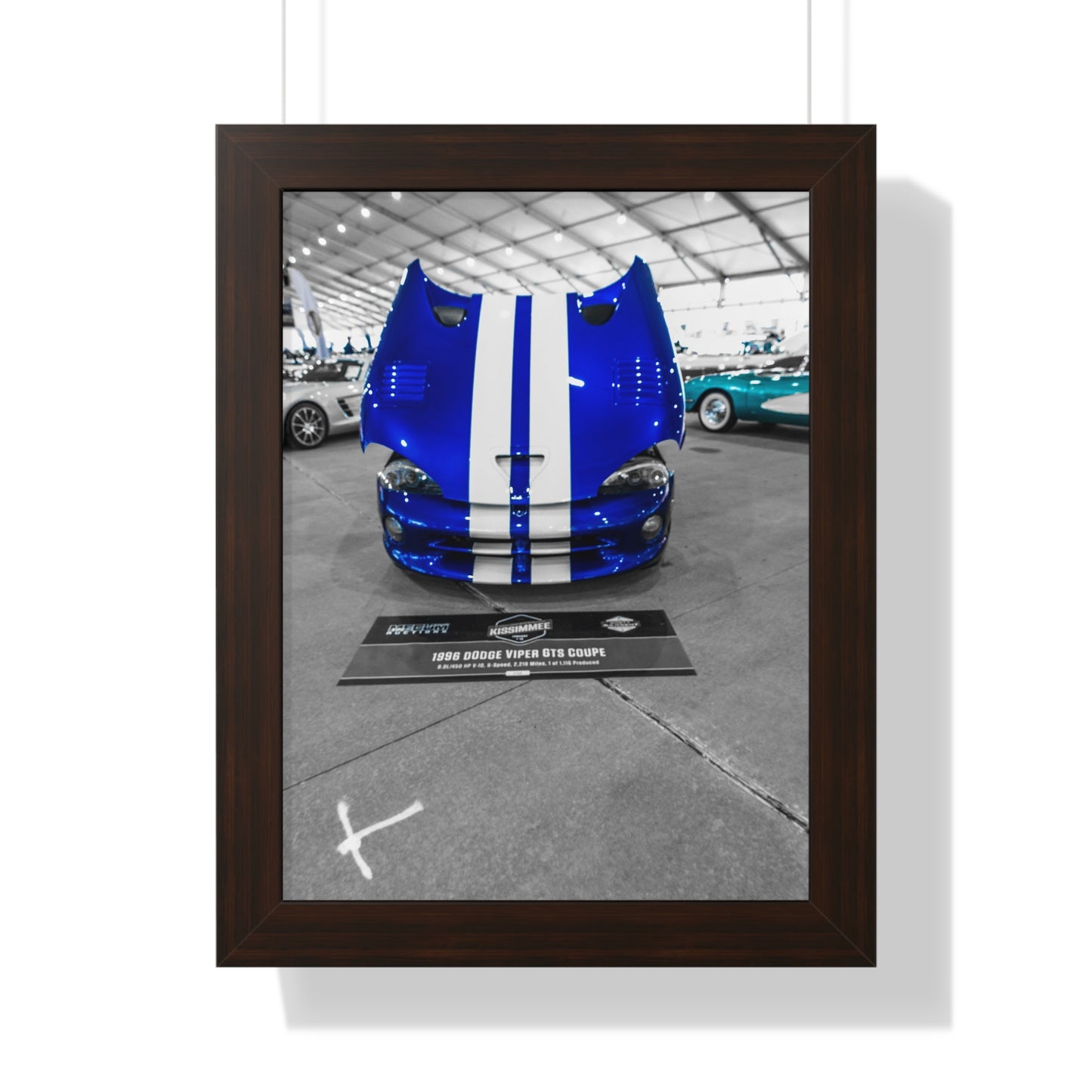 Dodge Viper GTS Coupe Photography Print - Mecum Auto Auction Showcase