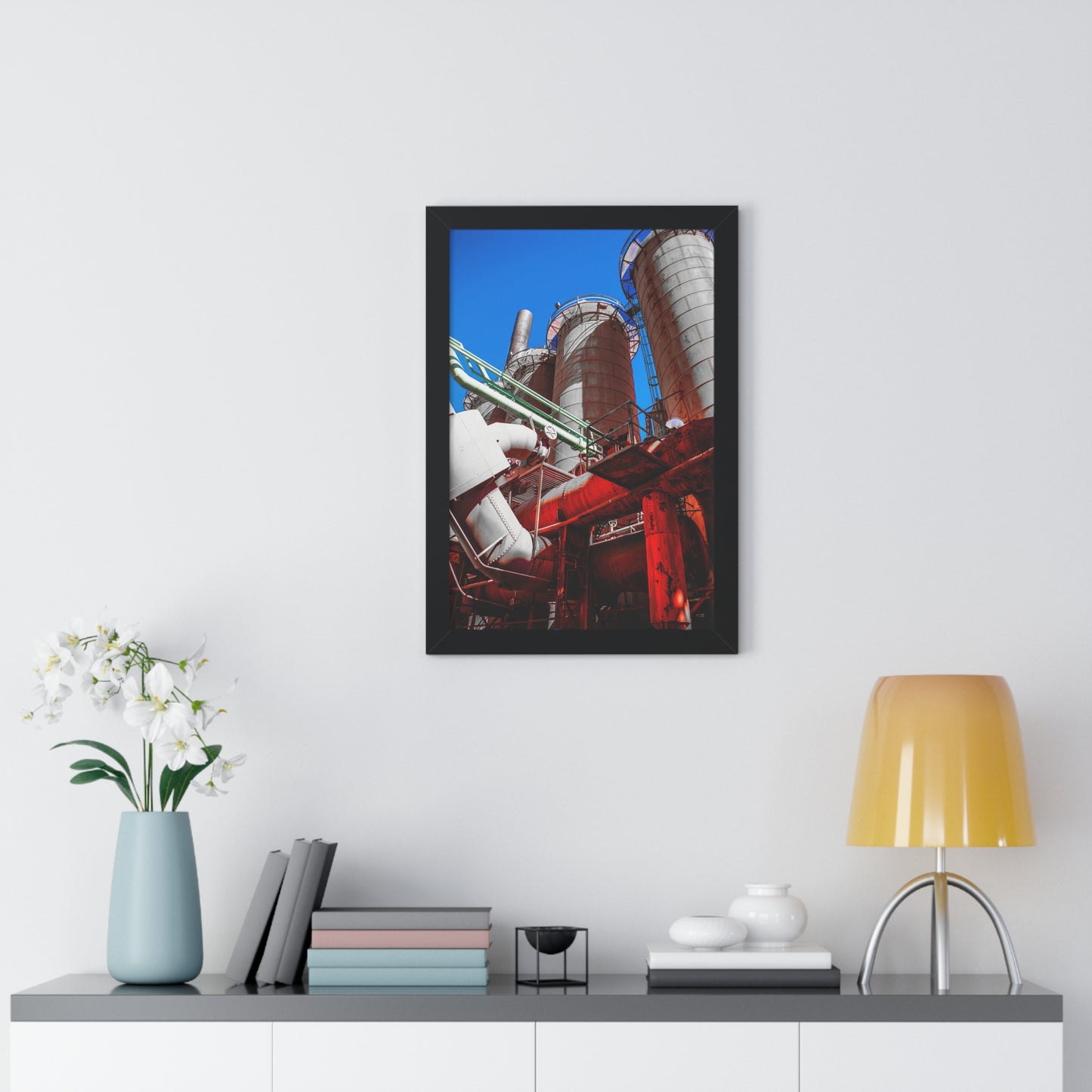 Sloss Furnaces: Industrial Majesty - Framed Print