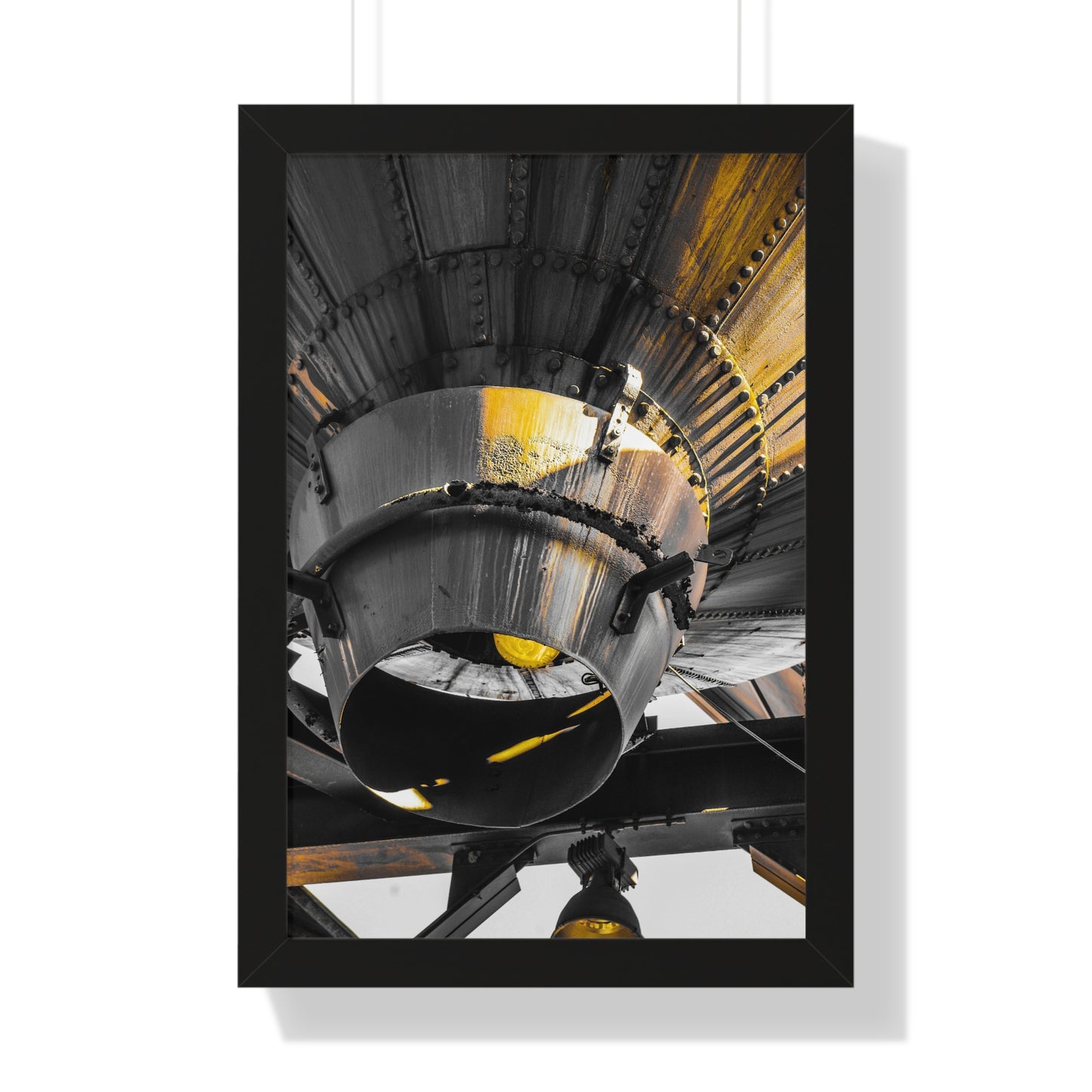 Sloss Furnaces: The Iron Legacy - Framed Print