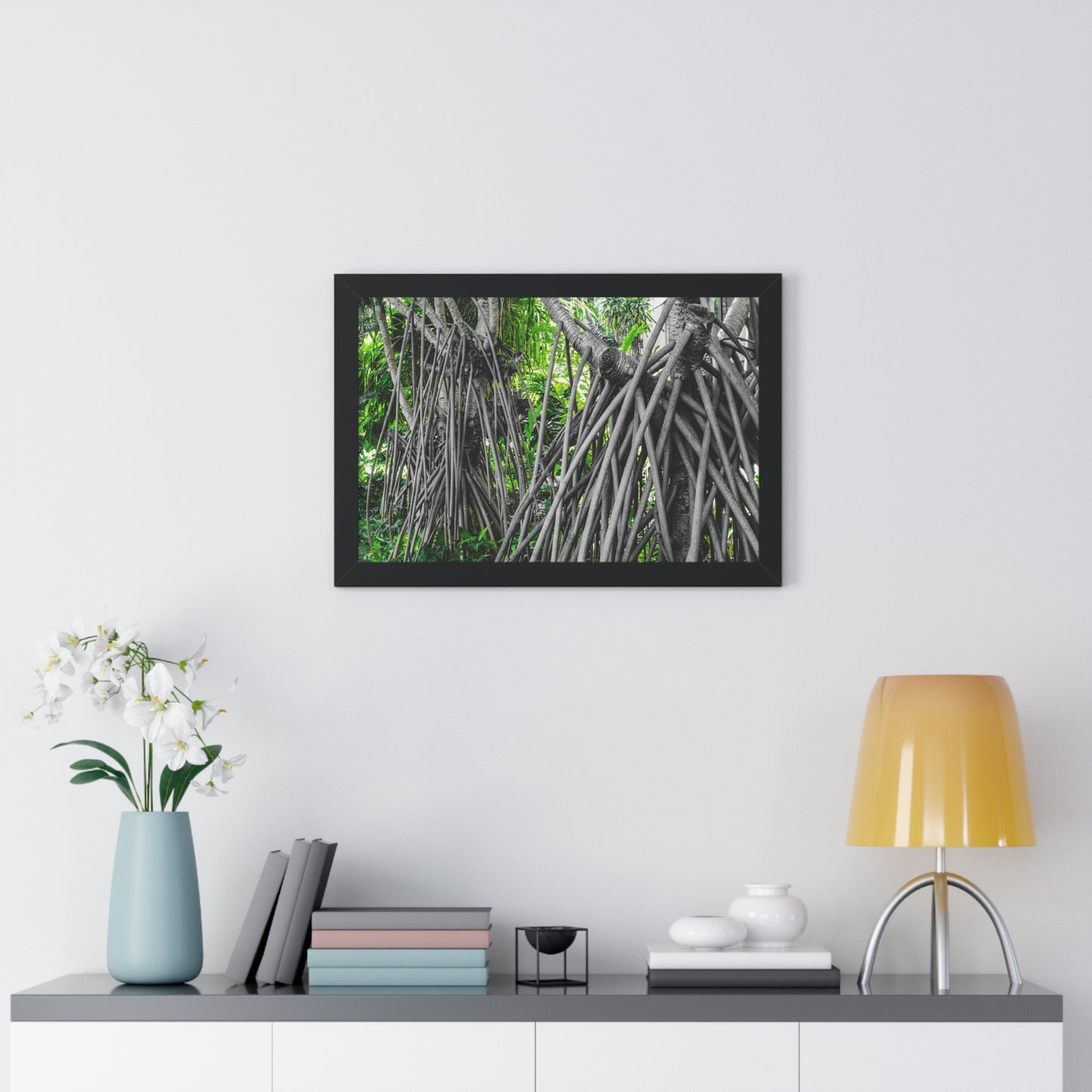Hawaiian Wonder: Unique Tree with Draping Limbs - Photography Print