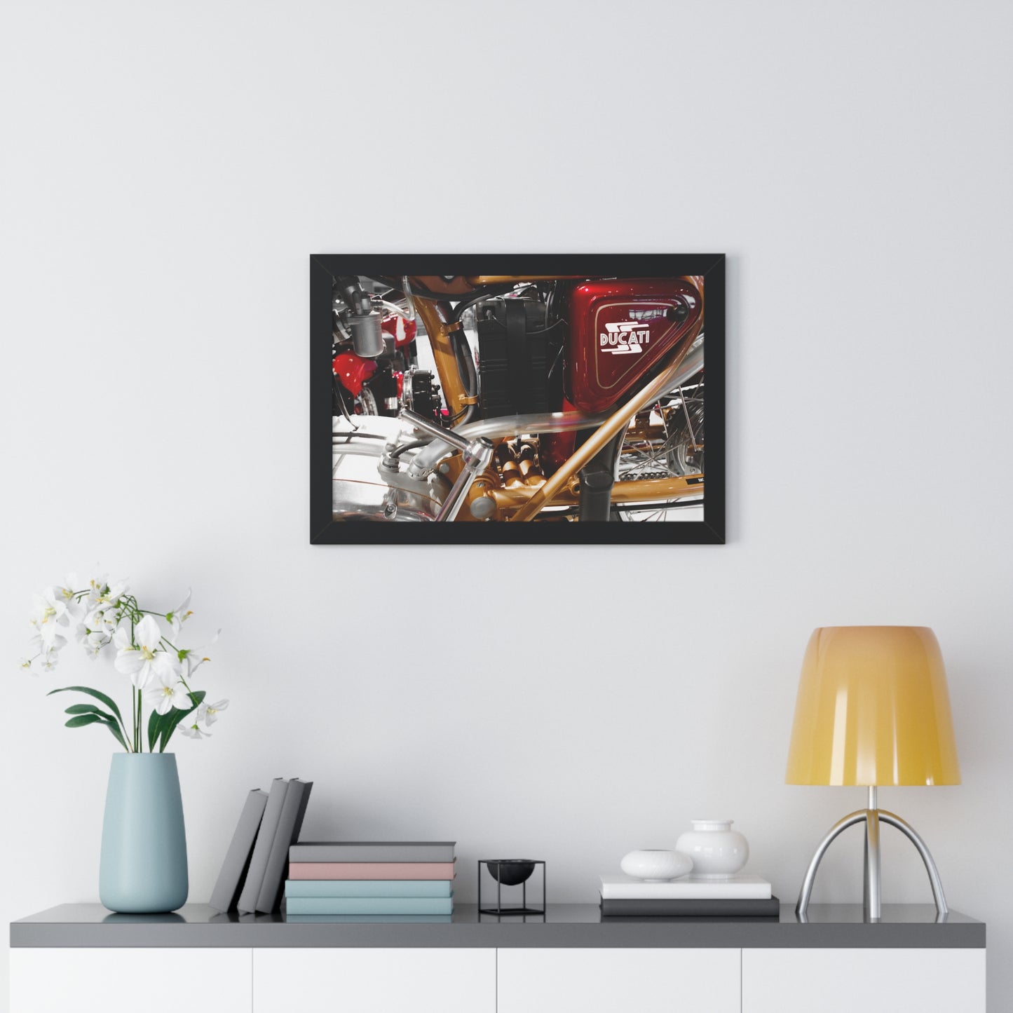 Ducati Motorcycle Photography Wall Art