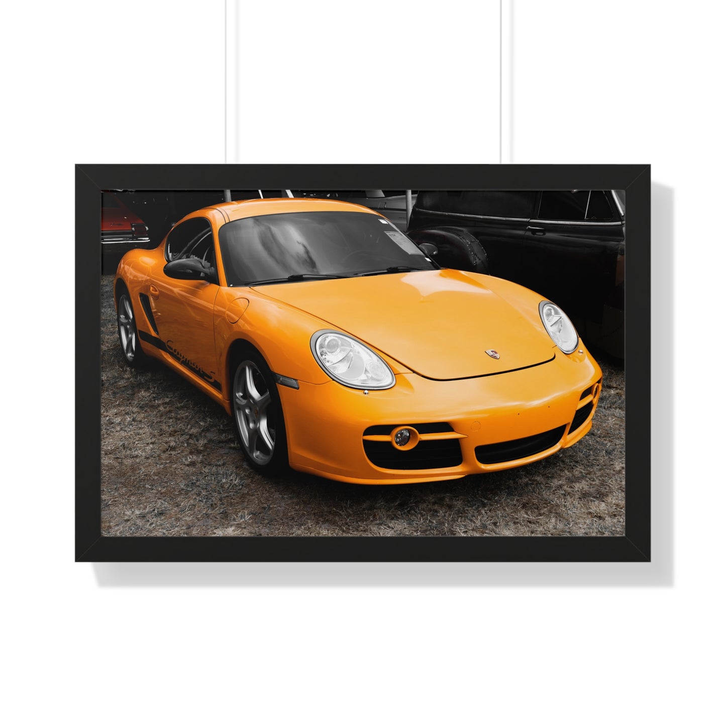 Porsche Cayman Photography Print - Mecum Auto Auction Showcase