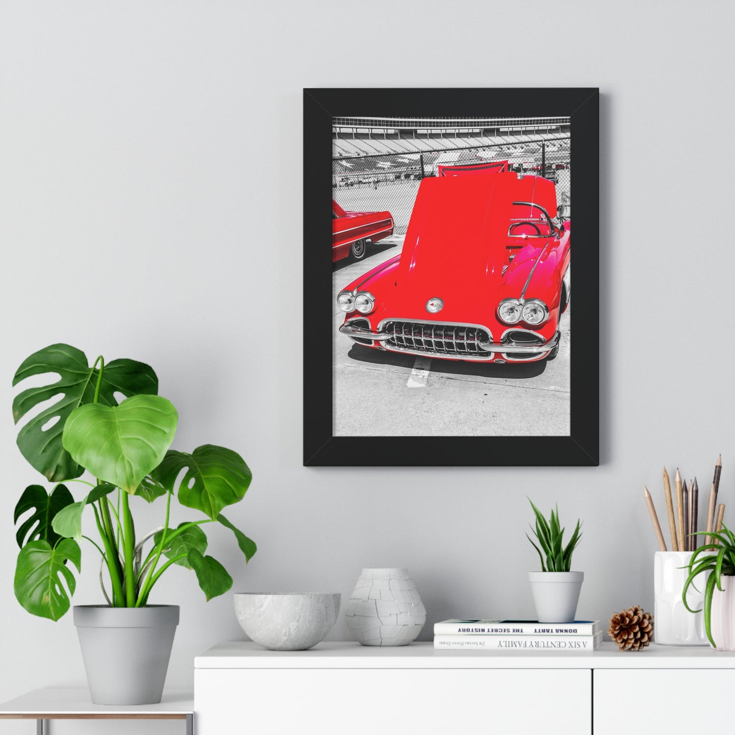 Classic Allure: Vintage Car - Framed Photography Print