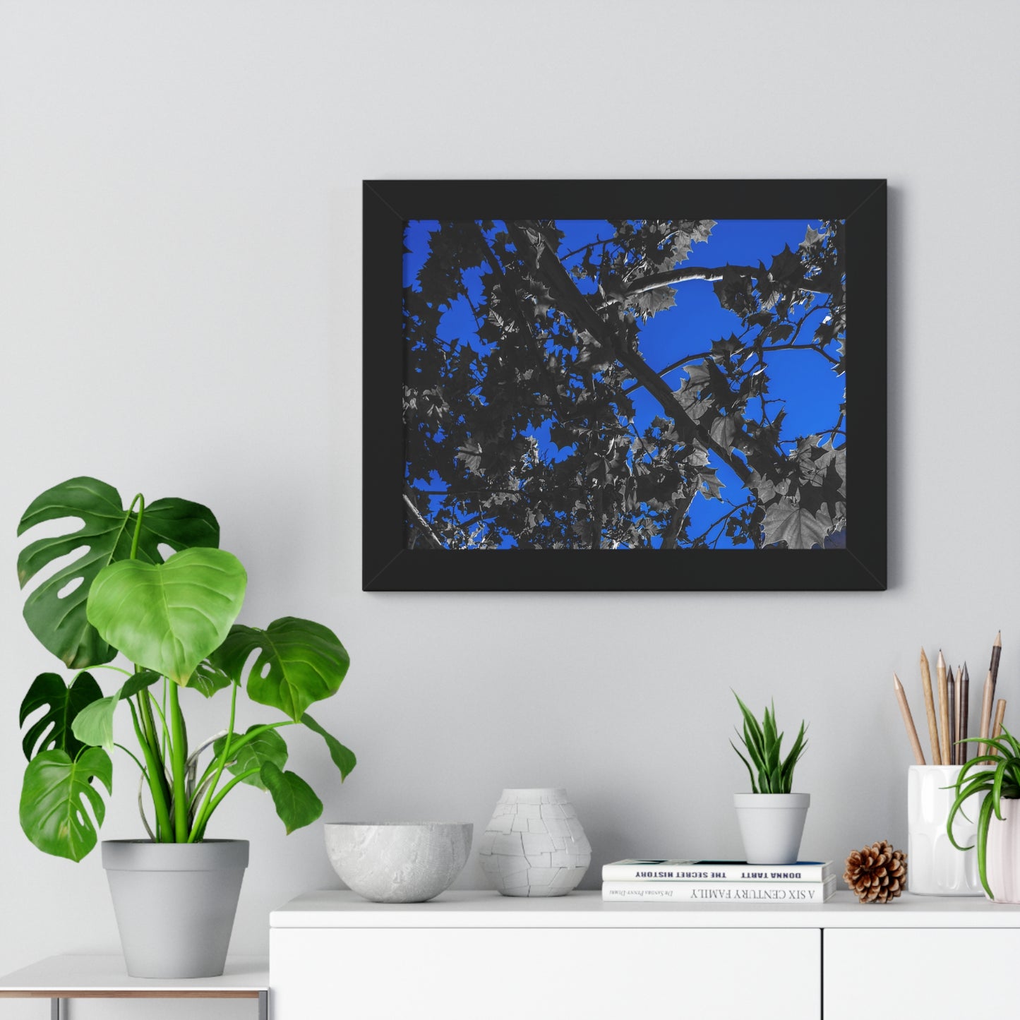 Sloss Furnaces: Leaves of Resilience - Framed Print
