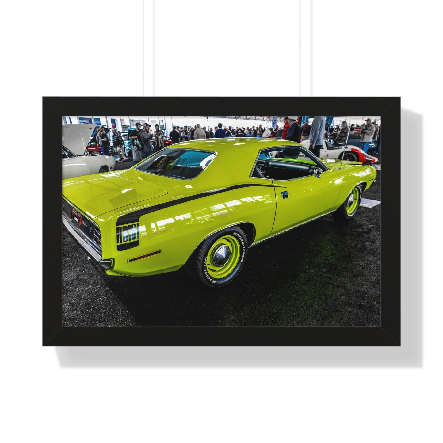 Classic Muscle Car Photography Print - Mecum Auto Auction Showcase