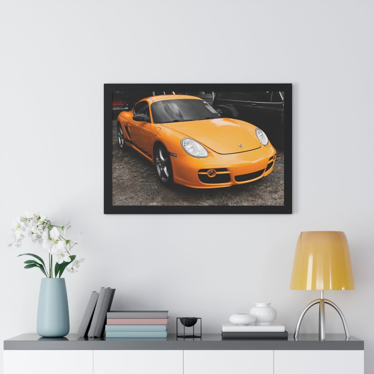 Porsche Cayman Photography Print - Mecum Auto Auction Showcase