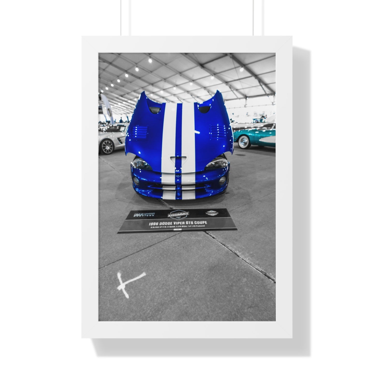 Dodge Viper GTS Coupe Photography Print - Mecum Auto Auction Showcase