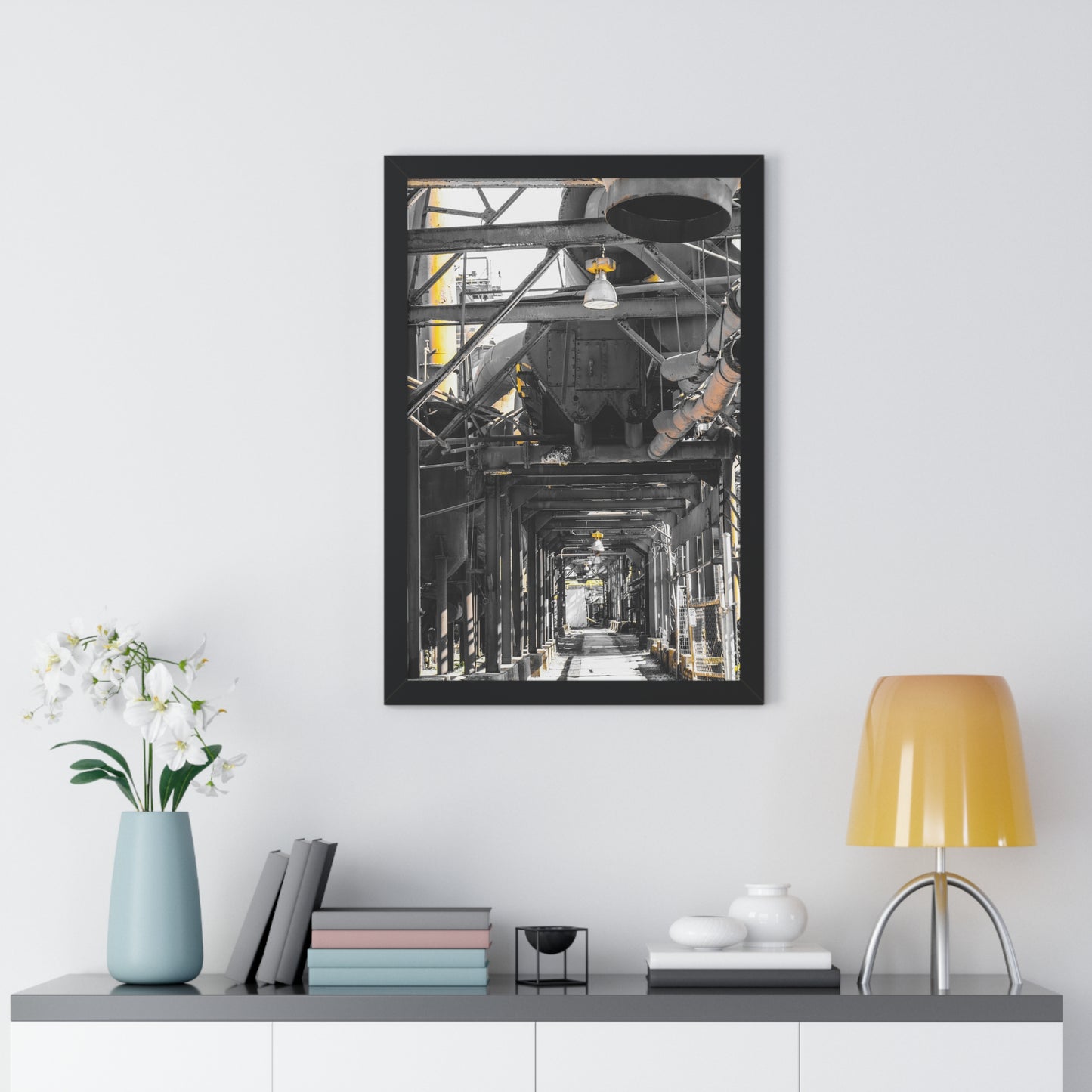 Sloss Furnaces - Framed Print