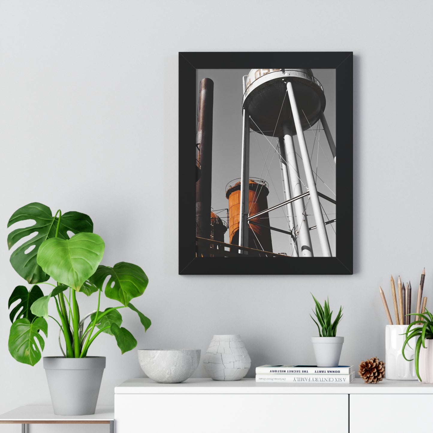 Sloss Furnaces: A Testament to Industry - Framed Print