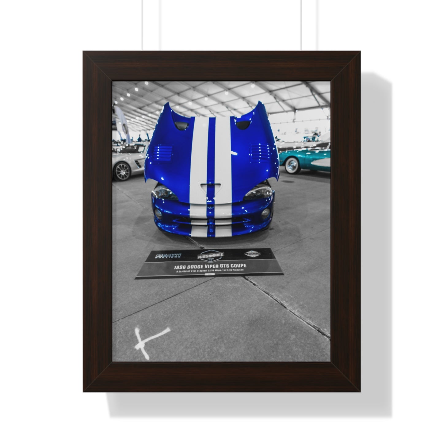 Dodge Viper GTS Coupe Photography Print - Mecum Auto Auction Showcase