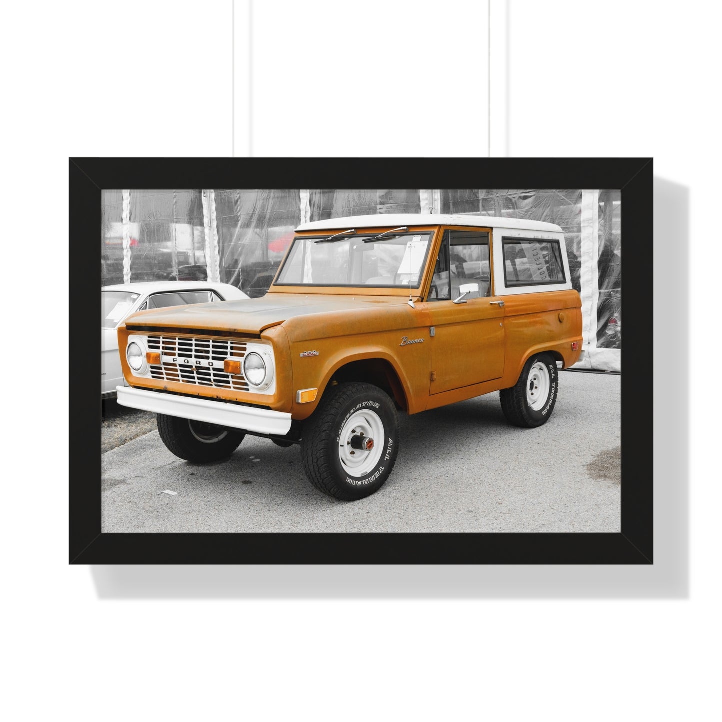 Classic Ford Bronco Photography Print - Mecum Auto Auction Showcase