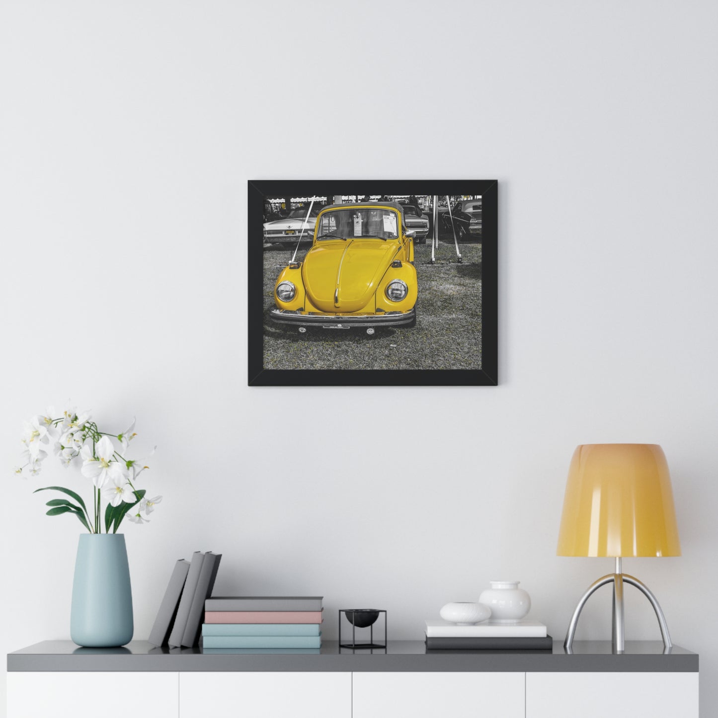 Classic Volkswagen Beetle Photography Print - Mecum Auto Auction Showcase