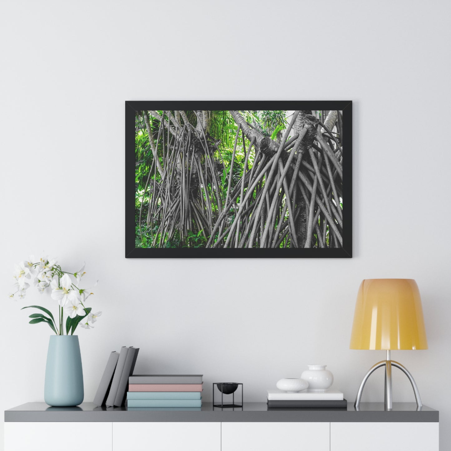 Hawaiian Wonder: Unique Tree with Draping Limbs - Photography Print