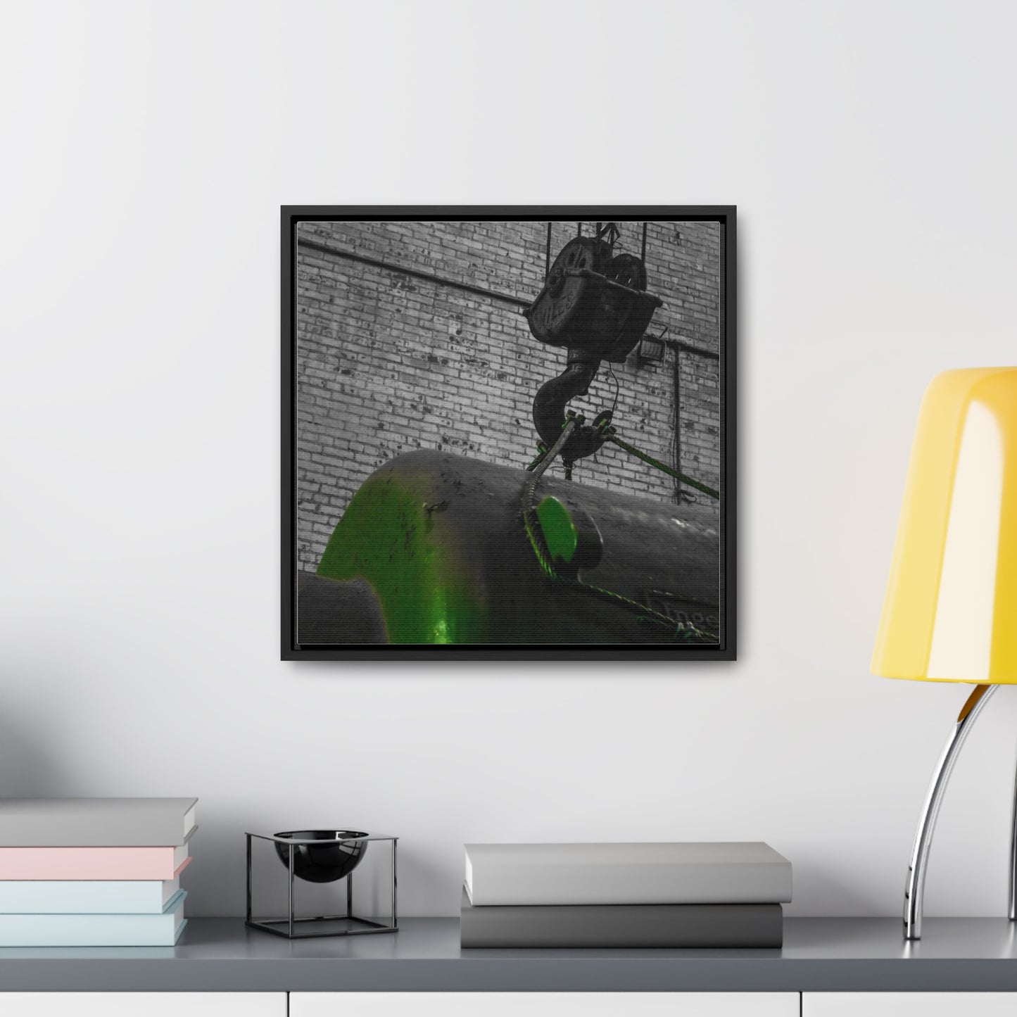 Sloss Furnaces: Echoes of the Past - Abandoned Room - Framed  Photography Print