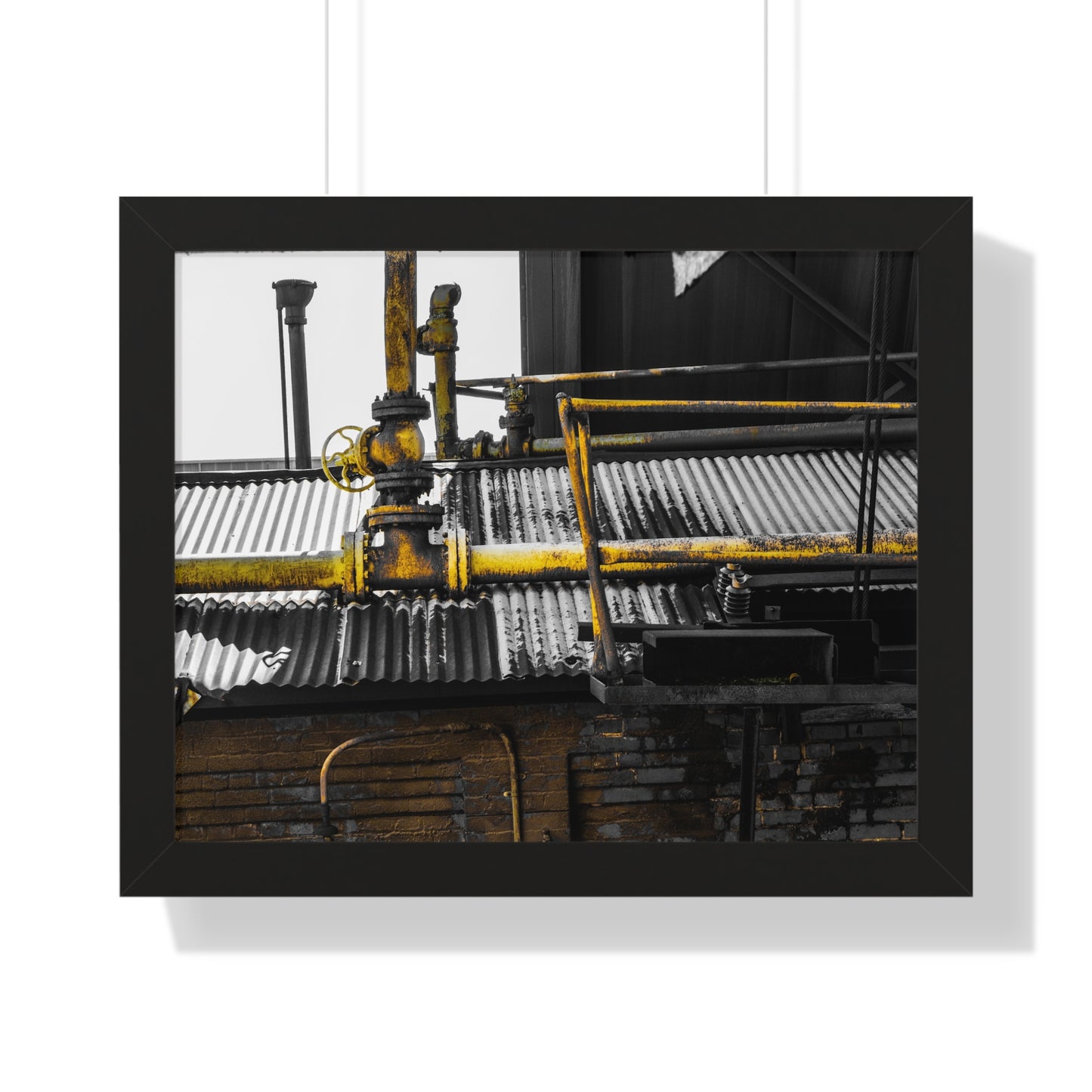 Sloss Furnaces: Heritage of Strength - Framed Print