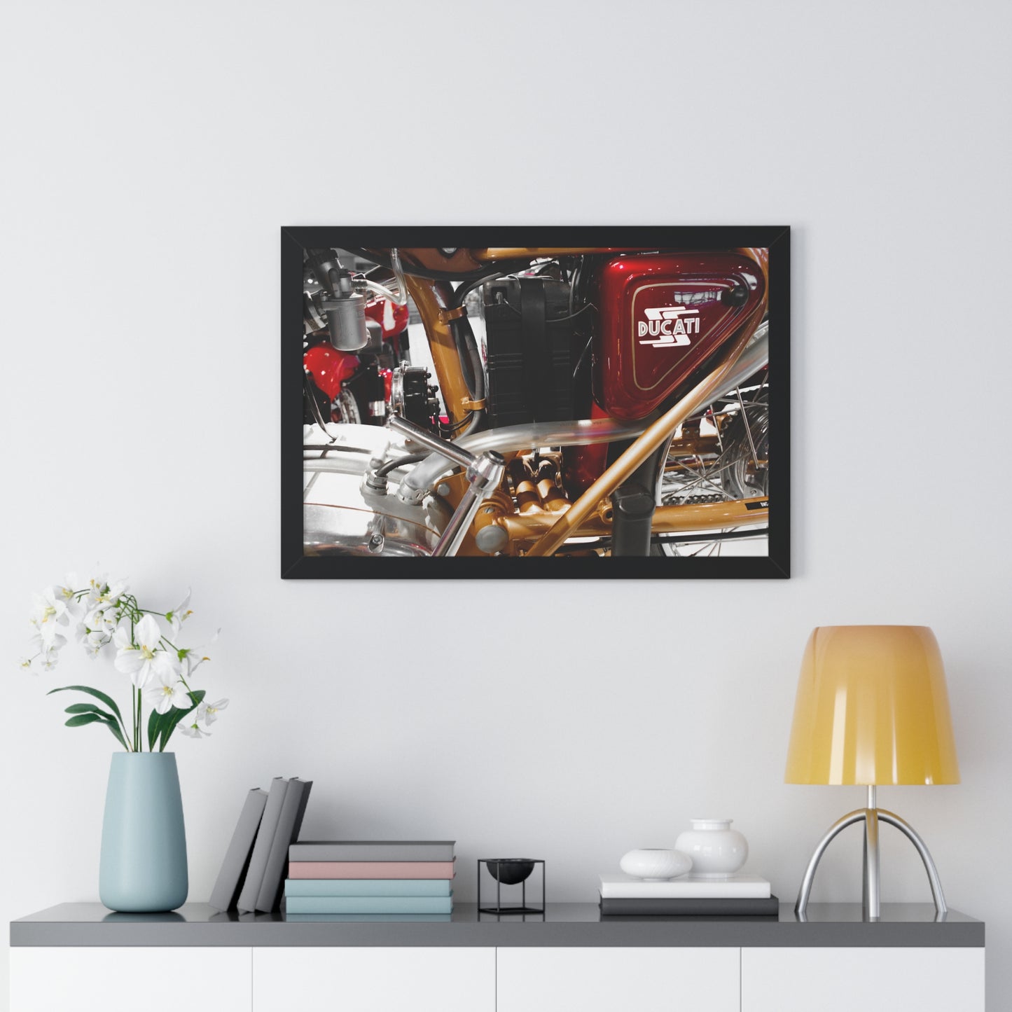Ducati Motorcycle Photography Wall Art