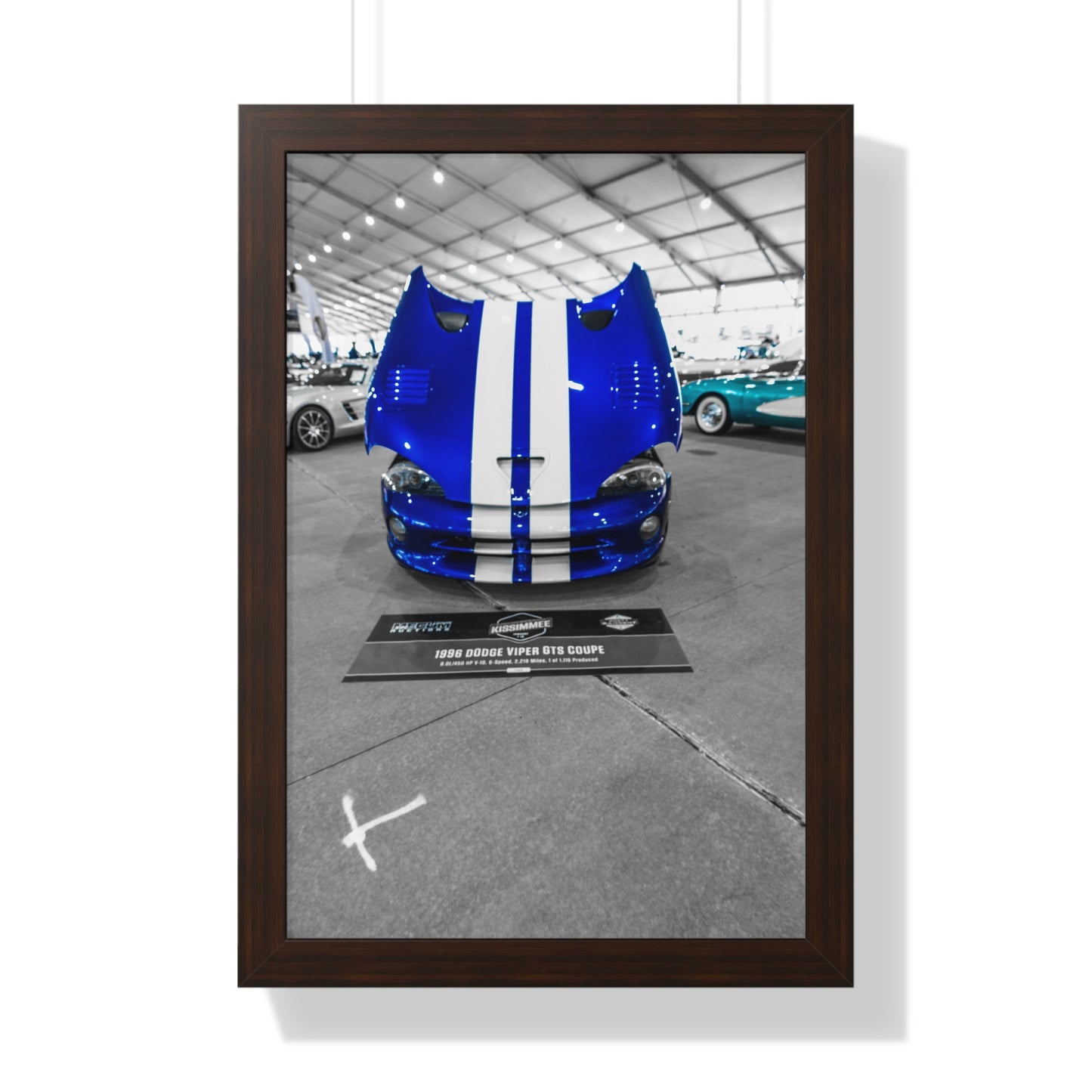 Dodge Viper GTS Coupe Photography Print - Mecum Auto Auction Showcase