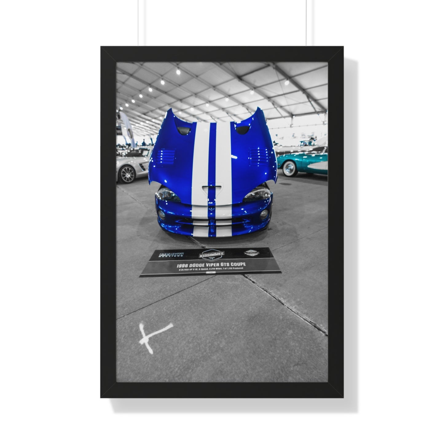 Dodge Viper GTS Coupe Photography Print - Mecum Auto Auction Showcase