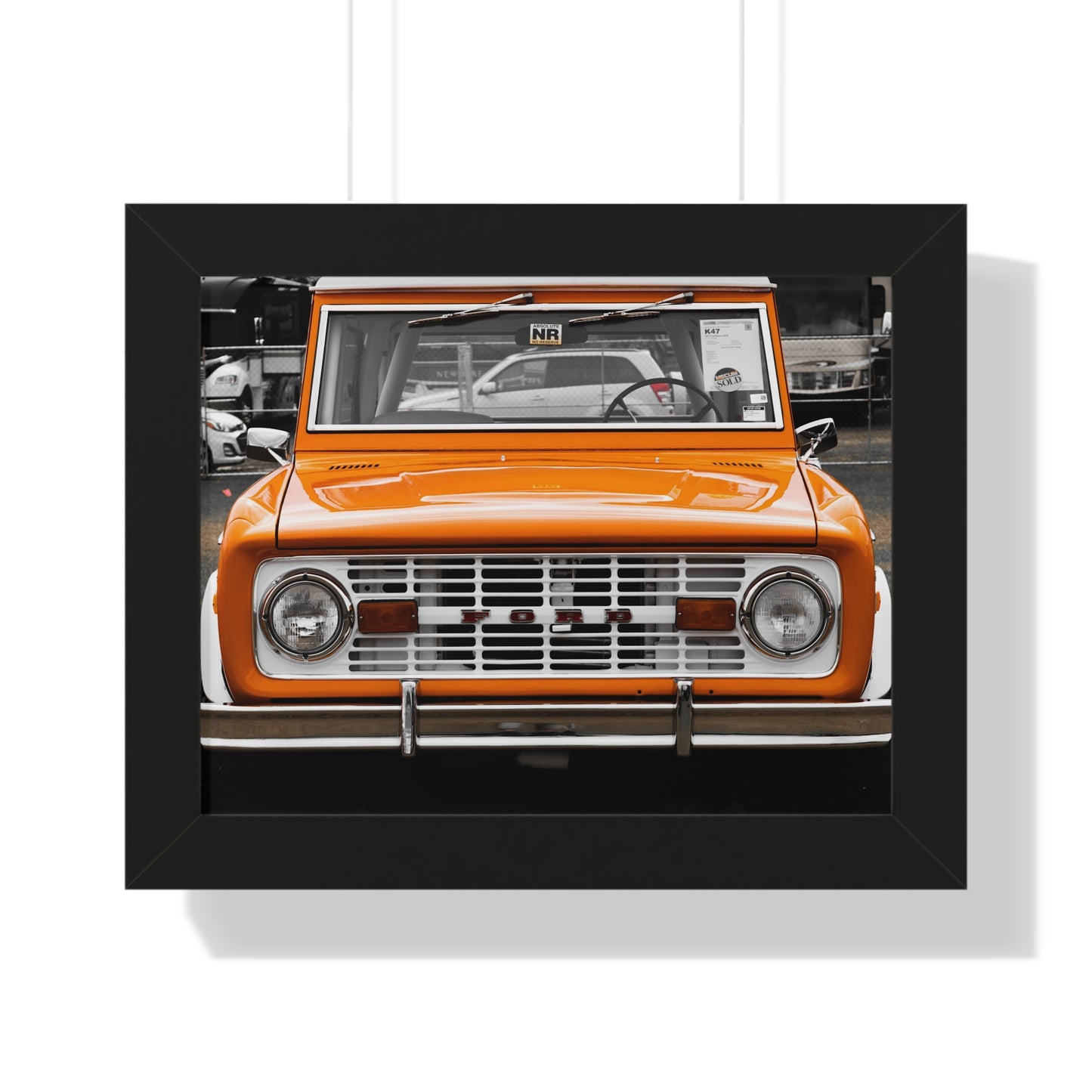 Ford Bronco Photography Print - Mecum Auto Auction Showcase