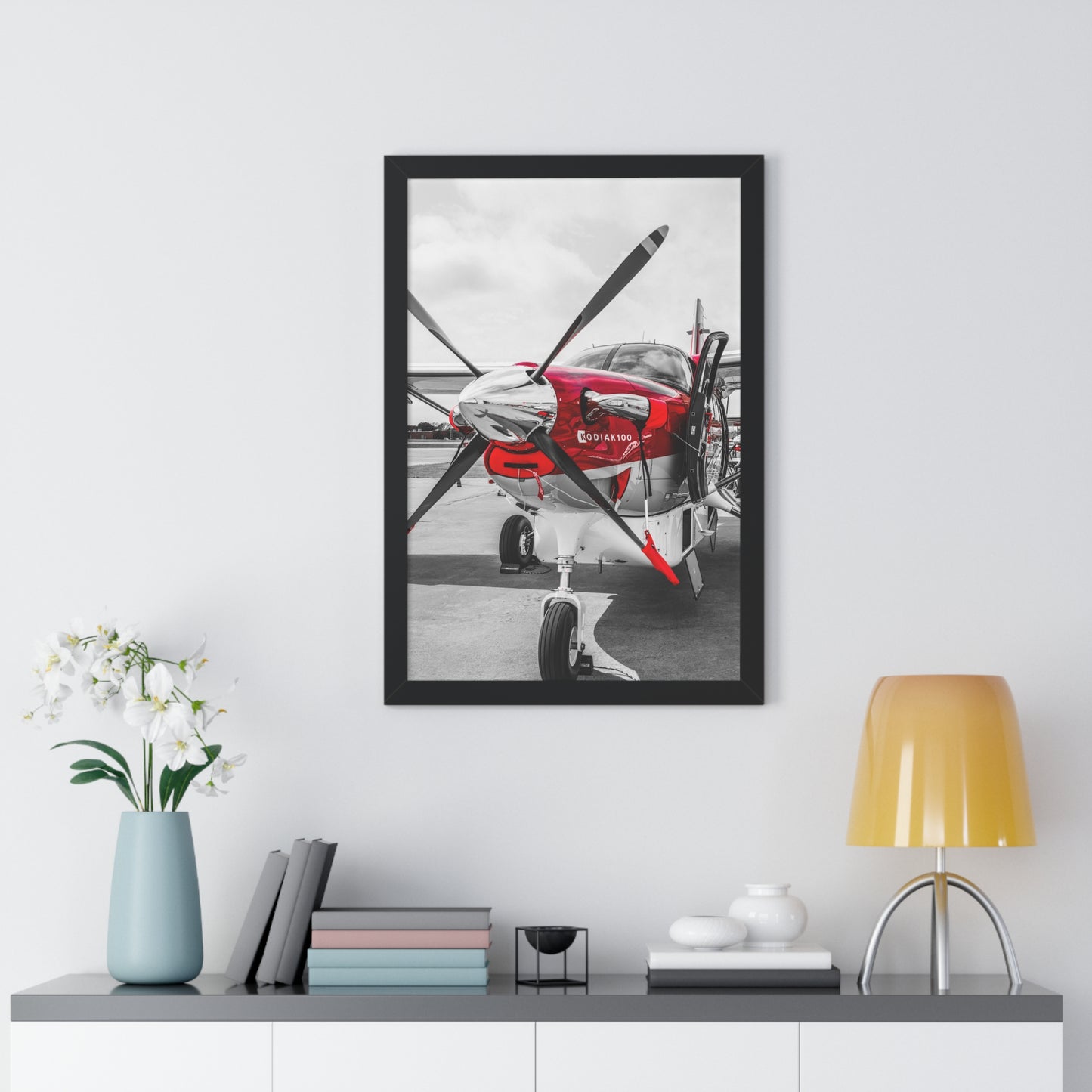 Propeller Power: Kodiak Aircraft Detail - Framed Photography Print