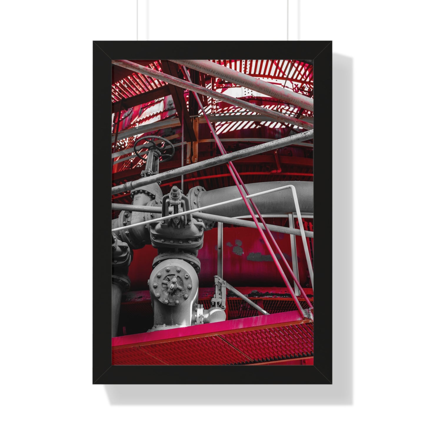 Sloss Furnaces: Icon of Industry - Framed Print