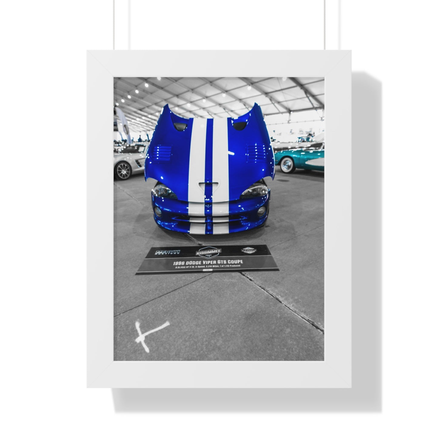 Dodge Viper GTS Coupe Photography Print - Mecum Auto Auction Showcase