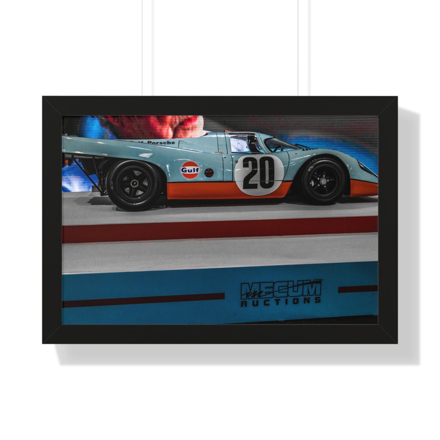 Porsche 917 Race Car Photography Print - Mecum Auto Auction Showcase