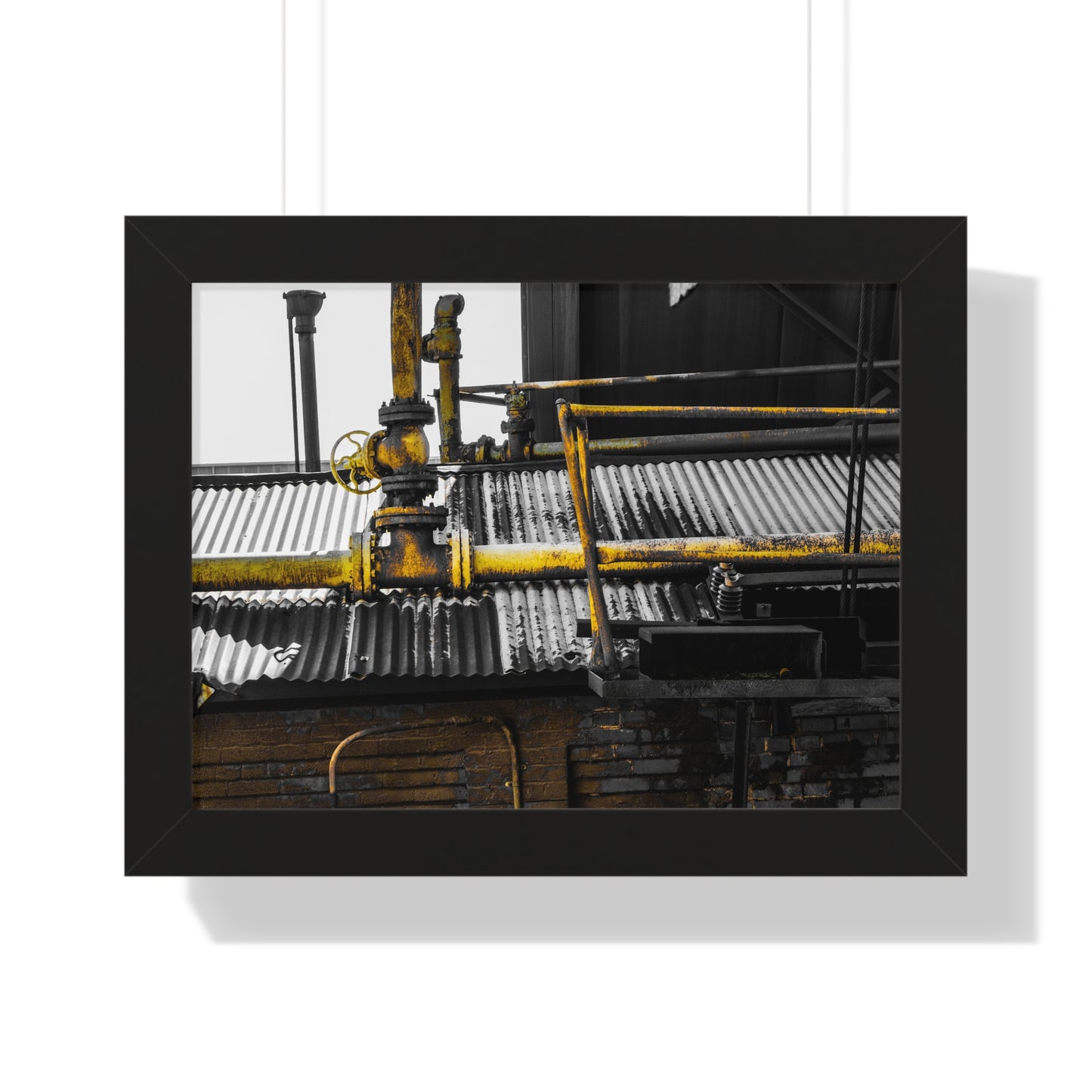 Sloss Furnaces: Heritage of Strength - Framed Print