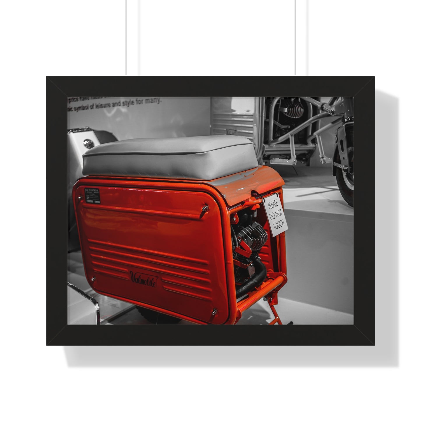 Valmobile at the Barber Vintage Motorsports Museum - Framed Print