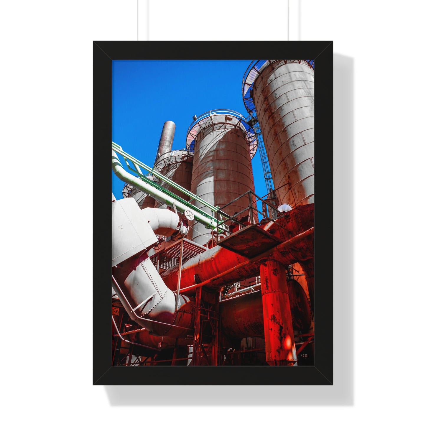 Sloss Furnaces: Industrial Majesty - Framed Print
