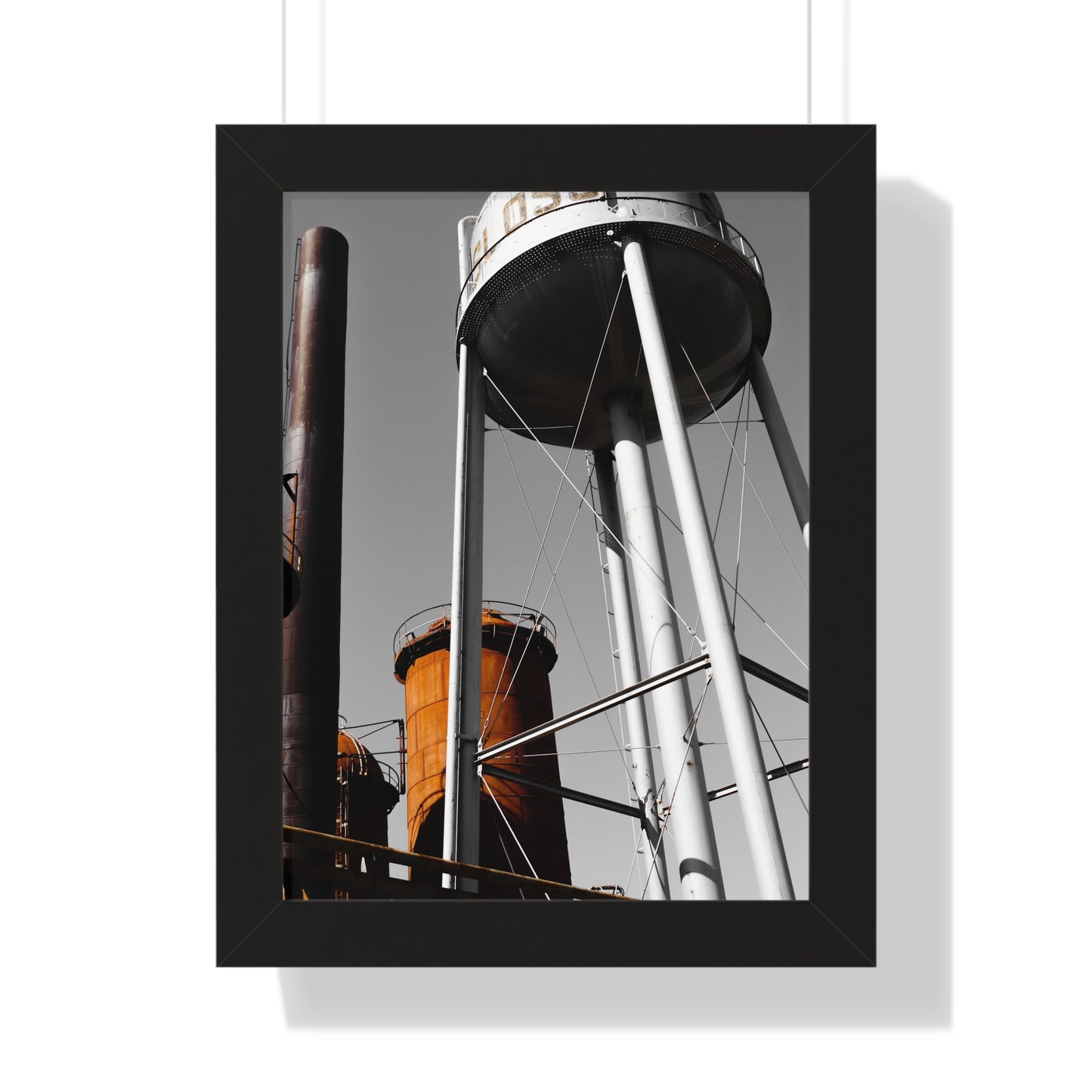Sloss Furnaces: A Testament to Industry - Framed Print