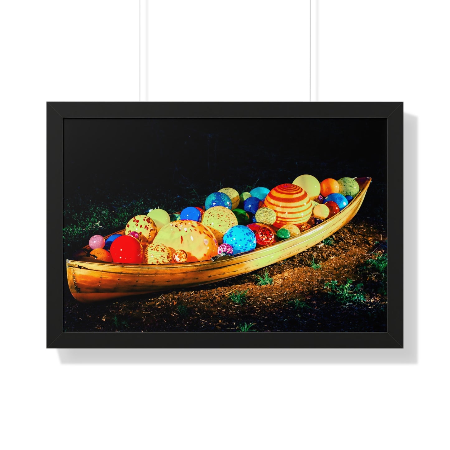 Whimsical Wonders: Blown Glass Art at Cheekwood Gardens - Photography Print