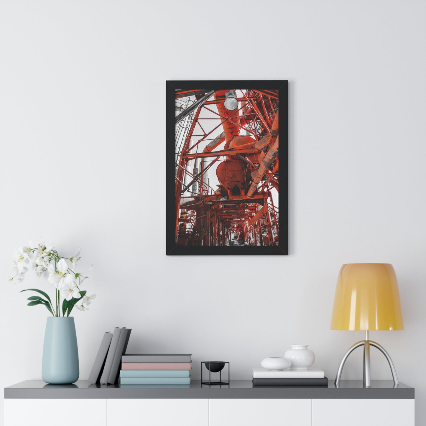 Sloss Furnaces: The Spirit of Iron - Framed Print