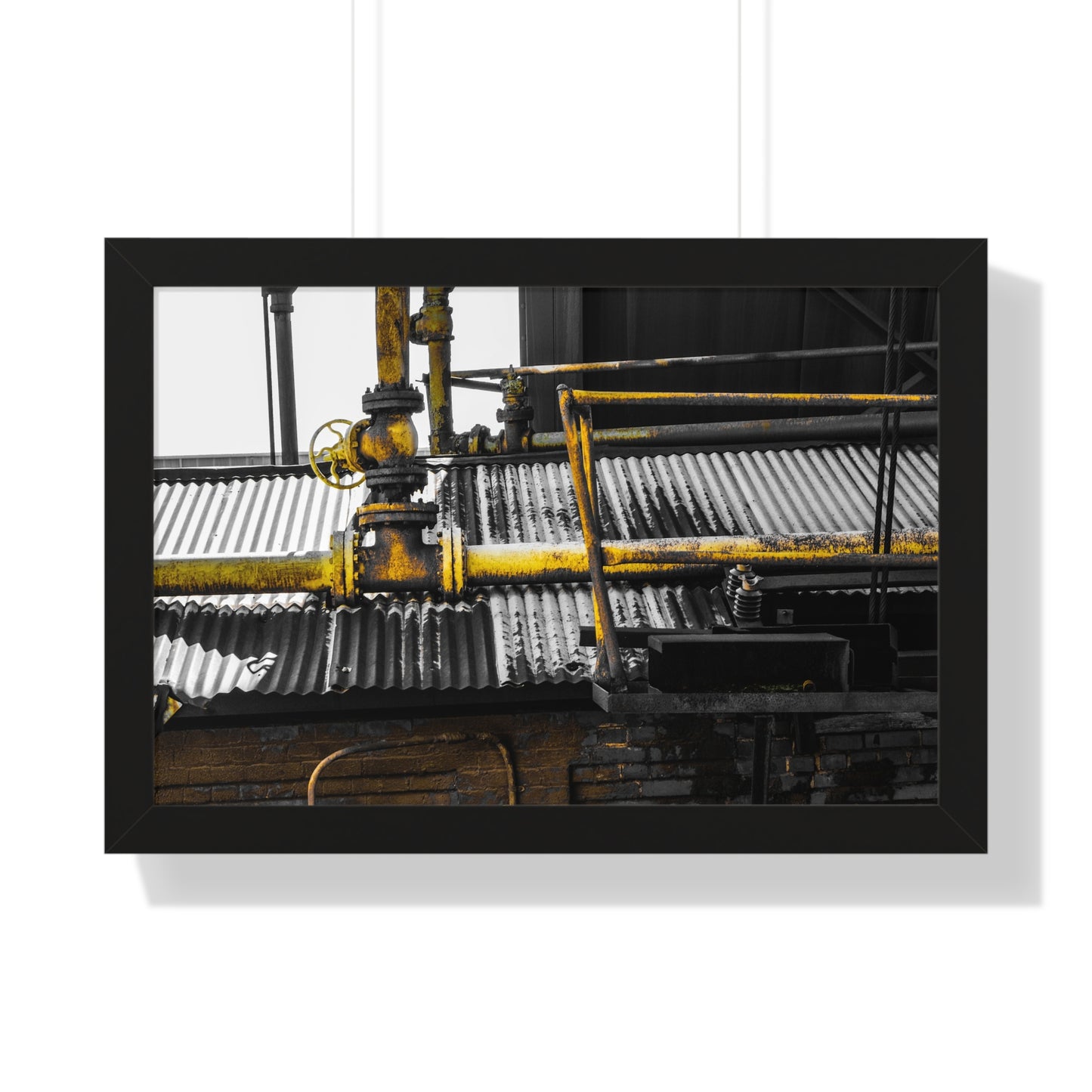 Sloss Furnaces: Heritage of Strength - Framed Print