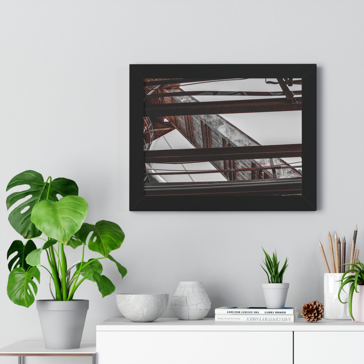 Sloss Furnaces Industrial Landscape - Framed Print