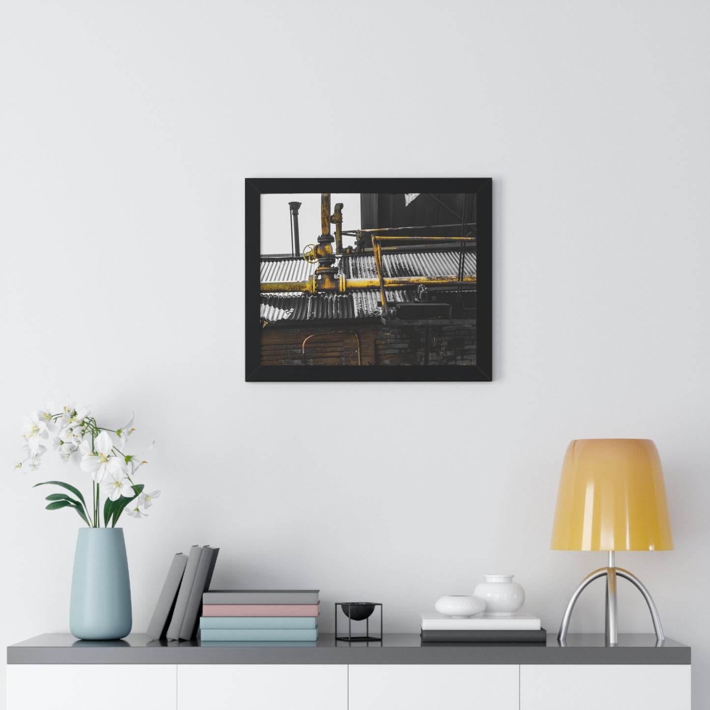 Sloss Furnaces: Heritage of Strength - Framed Print