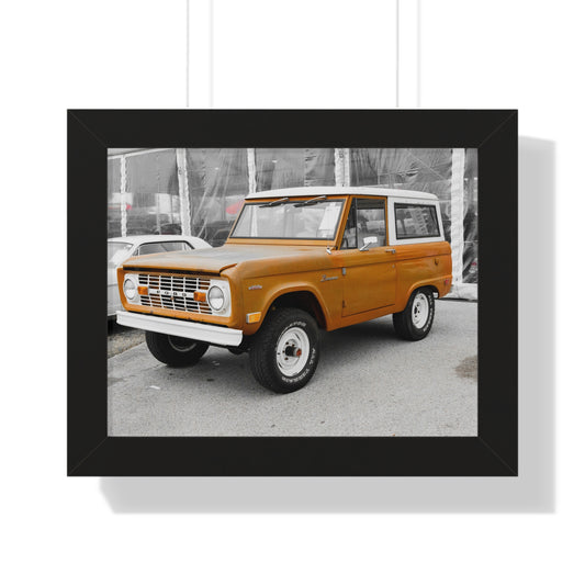 Classic Ford Bronco Photography Print - Mecum Auto Auction Showcase