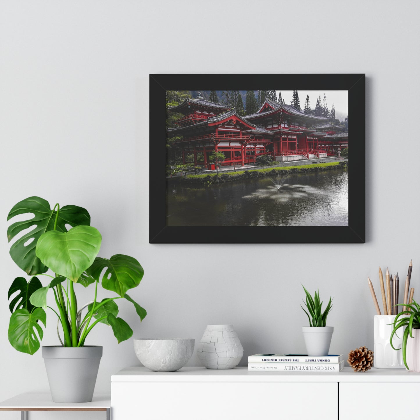Serenity in Nature: Hawaii Japanese Temple - Photography Print