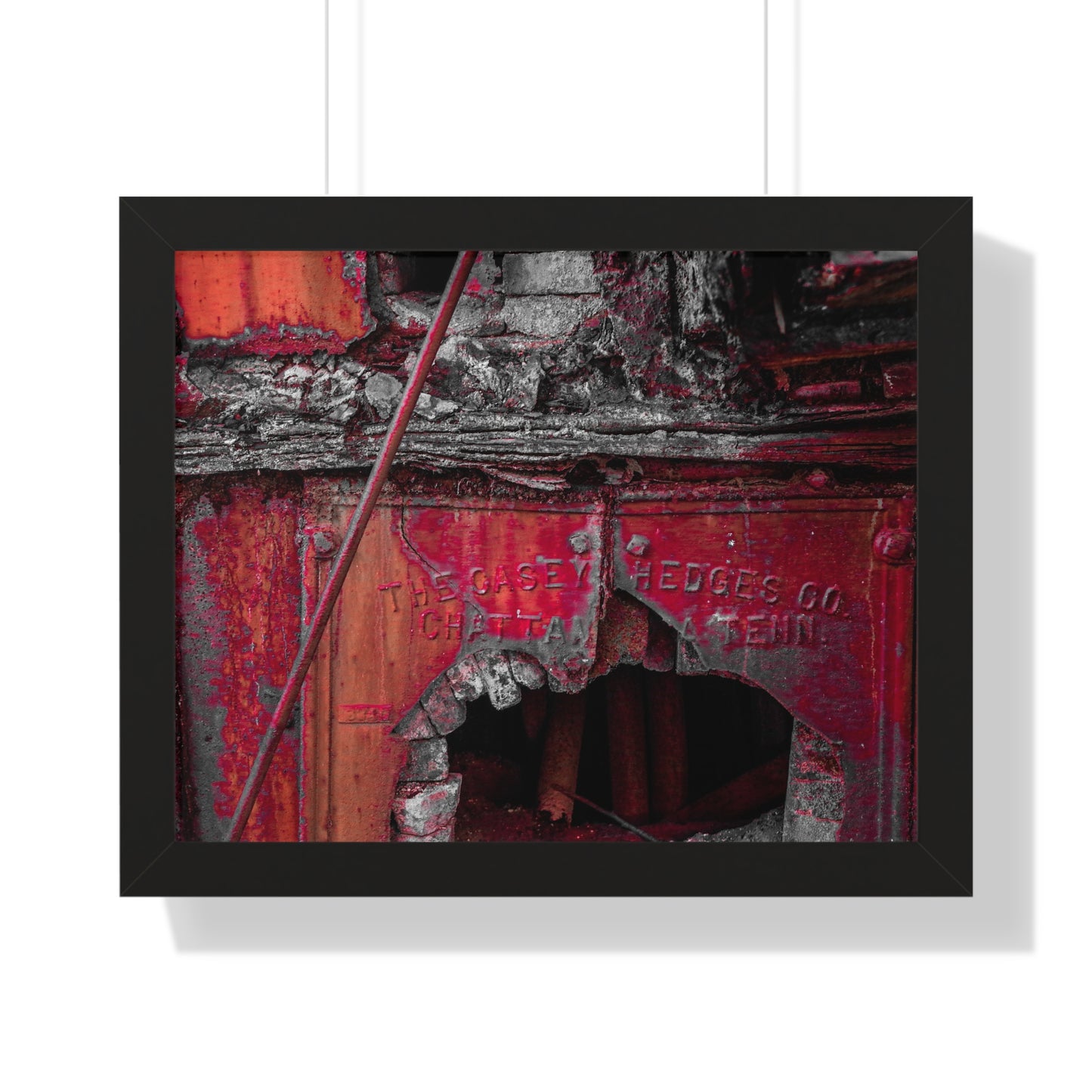 Sloss Furnaces: Echoes of Industry - Framed Print